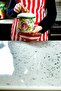 Enamel Jar with Lid Spice Container, 1 L Spice Container, Dowry, Gift, Yogurt Fermentation, Multi-Purpose Jar - 3