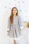 Girls' Cotton Woven Floral Pattern Stylish Comfortable Fit Holiday Suit - 3