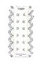 Scarf Shawl Clip White 12 Pieces Barley Model Clips - Women's Hijab Accessory Needle - 2