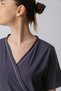 Bergama Women's Anthracite Suit Lycra-Doctor Nurse Uniform-Scrubs-Surgical Clothing - 6