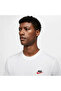 M Nsw Club Tee Men's White T-Shirt Ar4997-100 - 3