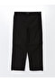 Xside Black Women's Elastic Waist Straight Parachute Pants - 5