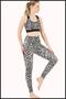 Women's Leggings High Waist Recovery Black Leopard Digital Printed Comfortable & Stylish Model - 6