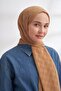 Muslin Checker Pattern Shawl 3350-Dark Beige - 3