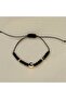 Black Macrame Bracelet with Evil Eye Beads – Adjustable & Water Resistant