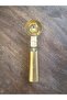 Gold Stainless Steel Cookies Halva Ice Cream Serving Presentation Spoon 18 cm - 3