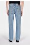 045 David Regular Fit Mid Waist Straight Leg Men's Denim Jean Trousers - 2
