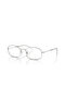 نظارات راي بان للجنسين - طراز PILLOW Optical - RX 6510 - مقاس العدسة: 50 مم - فضي