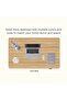 FlexiSpot Modern Standing Desk with Height Adjustable 150x65 cm - Coco Bolo and White - 8