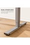 FlexiSpot Electric Standing Desk Ergonomic 141x75 cm Workstation - MIH Mahogany - 7