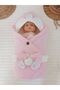 4 Layer Muslin Pink Baby Blanket 100% Cotton Natural Organic Sleeping Swaddle Hospital Outlet - 6