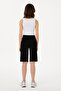Women's Black Knitted Shorts 50300866 -Vr046 - 4