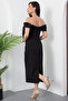 Strapless Neckline Evening Dress with Ribbon on the Chest Bal108 - 7
