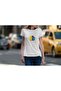 Pikachu Printed Oversize Unisex Black and White 100% Cotton T-Shirt