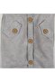 Girl's Ecru Beige Corded Badili Salopet Dress - 2