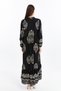 FLOWERY BUTTONED DRESS - 3