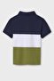 Boy's Polo Neck T-Shirt 6132 Navy Blue, Ages 10-16 - 3