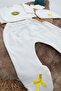 5 Piece Smiley Face Hospital Release Bodysuit Set 0-3 Months - 3