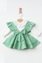 Baby Girl Luana Waffle Gilet Dress