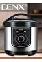 Dx2088 Digital Electric Pressure Cooker Stainless Steel Body Touch Programmable 6L Capacity 1000 Watts