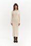 Melbourne Beige Organic Long Knit Dress - 3