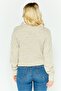 Women V-Neck Textured Cardigan, Beige - 4