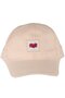 Girl's Powder Heart Embroidered Hat 1-3 Years - 3