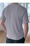 Men's Dumangri Corded Crew Neck Knitwear T-Shirt - 3