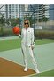 Women's Embroidered Zip-Up Top and Bottom Tracksuit Set - 3