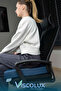 Square Orthopedic Cushion - Square Sitting Cushion Wheelchair Office Car Cushion Blue - 2