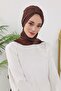 Four Seasons Scarf Bonnet Turban, Brown, B-80O - 4