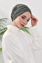 Four Seasons Pleated Bonnet, Khaki, B-13O - 3
