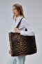 Passable Leopard Pattern Large Size Bag - 2