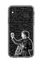 Transparent Case Compatible with iPhone XS Max Marie Curie Design