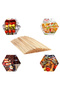 LMETJMA 90 Pcs 25cm Natural Bamboo BBQ Skewers Bamboo Sticks BBQ Kabob Skewers For Grilling Appet... - 2