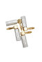 4pcs Banana Plug Right Angle 90 Degree 4mm Gold-Plated Video Speaker Adapter Audio Connector Bana... - 4