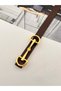 Long Buckle Gold Bitter Brown Women's Belt Trouser Belt Dress Belt Shirt Belt Coat Belt