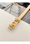 Thin Women Belt with Gold Buckle Trouser Belt Dress Belt Shirt Belt Coat Belt