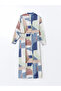 Nevavm Women's Shirt Dress with Distinctive Collar Pattern - 6
