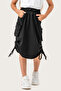 Girl's Side Gathered Skirt 6201
