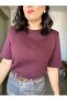 Padded Tok Fabric Cotton Crew Neck Basic Tshirt - 3