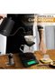 Coffee Maker Set - Portable Coffee Kit with V60 Kettle 100 Paper Filters & Coffee Scoop - 5