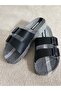 Non-Slip Sole Indoor Balcony Bathroom Garden Pool Beach Men's Slippers - 3