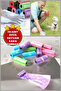 24 Pieces Paw Patterned Cat Dog Poop Bag Bag for Pets - Practical Poop Collection Bag