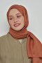 Jacquard Cotton Shawl Monogram Pattern - Brown - 2