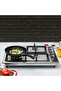 2 IN 1 Built-in Gas Hob Stainless Steel Sabaf Burners| Cast Iron Pan Support Auto Ignition GGC31026 - 7