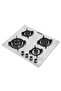 2 IN 1 Built-in Gas Hob Stainless Steel Sabaf Burners| Cast Iron Pan Support Auto Ignition GGC31026 - 6