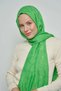 Jacquard Cotton Shawl Mosaic Pattern - Green