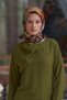 وشاح مودال بنمط سانتا - بني - 2