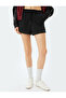 Canvas Black Women's Shorts 5Sal40056Ik - 3
